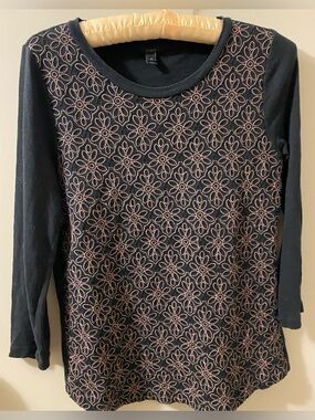 J.Crew Embroidered Top